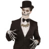 Náhrdelník s lebkami halloweenský